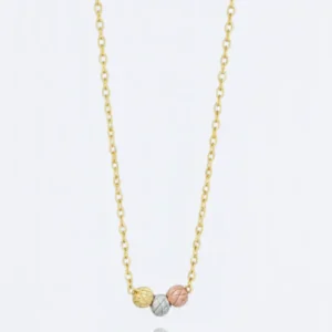 Stainless Steel Beaded Necklace for Women