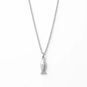 Stainless Steel Fish Necklace for Women