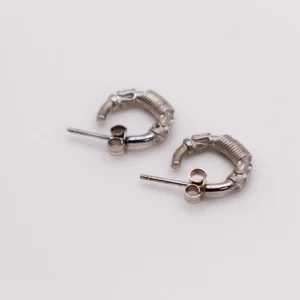Italian Sterling Silver Petite Hoop Earrings