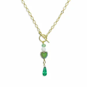 LUCKY HEART Necklace - Elegant Gold-Plated Dainty Jewelry