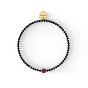 Onyx / Rosewood Bracelet - Elegant and Natural | TruWood