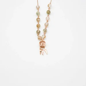 Rose Aroma Necklace | Energy & Healing | Diffusing on the go