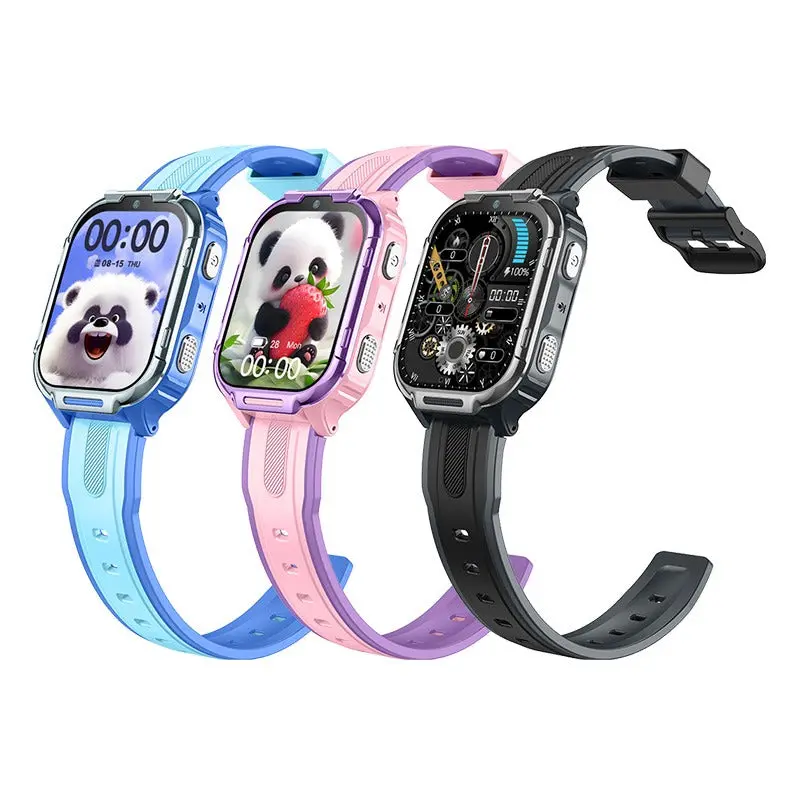 D55 Kids Smartwatch Android with GPS Tracker SIM Card Child Smart Watch for Calling, Location Tracking Safety Monitoring Smartwatch for Boys and Girls - Image 3