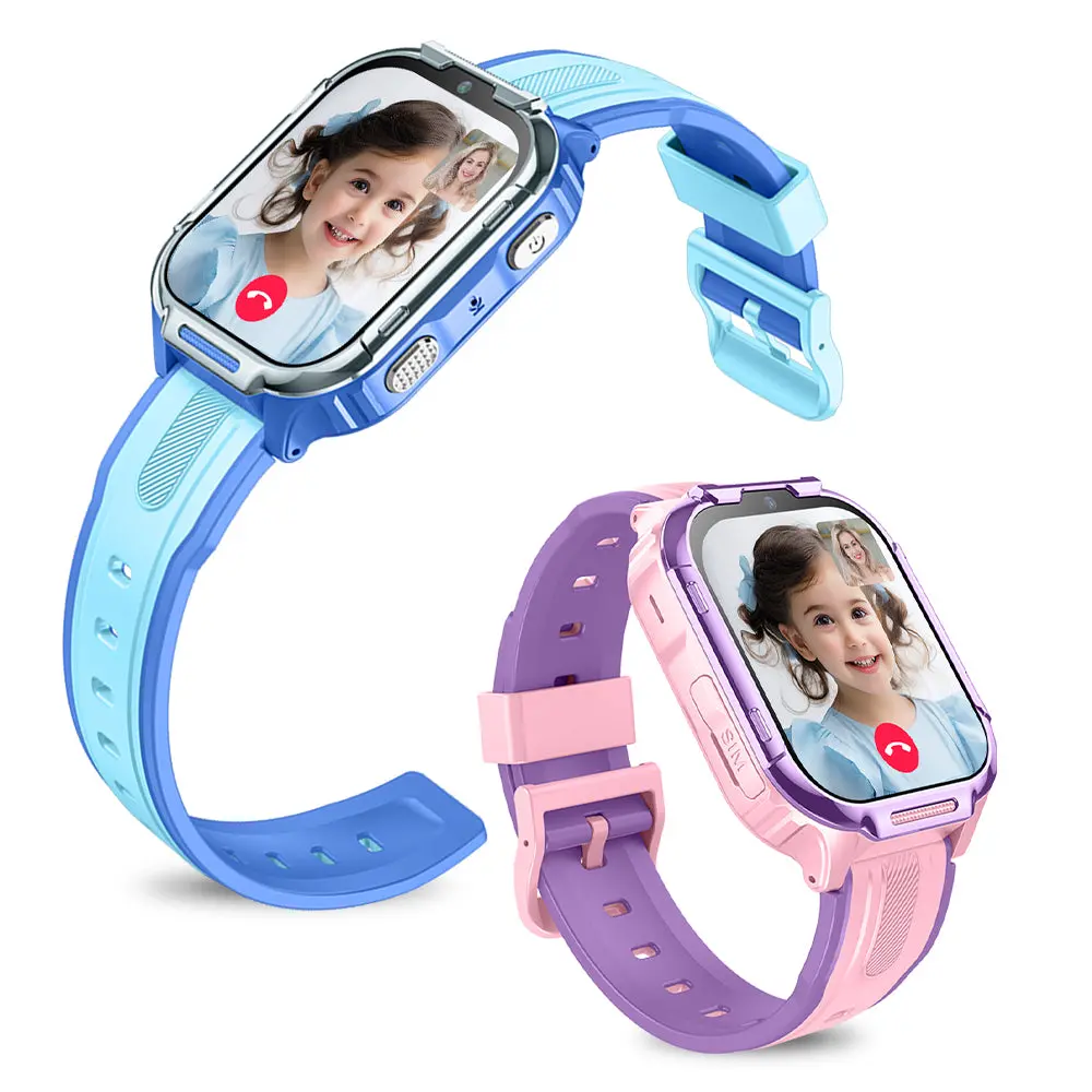 D55 Kids Smartwatch Android with GPS Tracker SIM Card Child Smart Watch for Calling, Location Tracking Safety Monitoring Smartwatch for Boys and Girls - Image 33