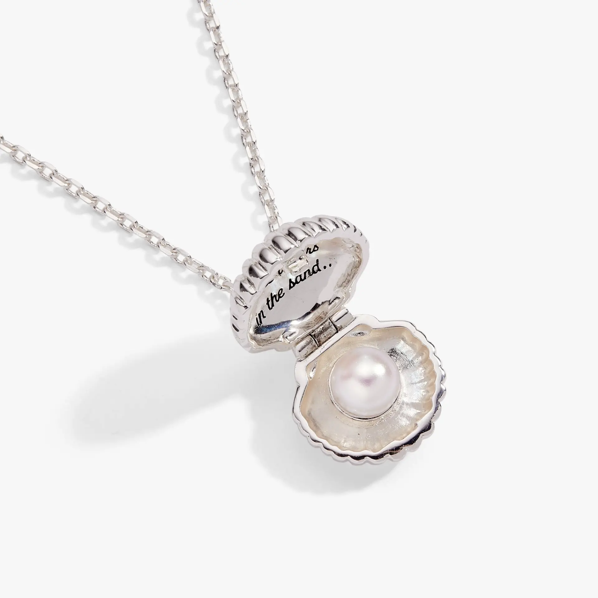 Salt + Sea 'Seashells Are Love Letters In The Sand' Seashell Locket Pendant - Image 8