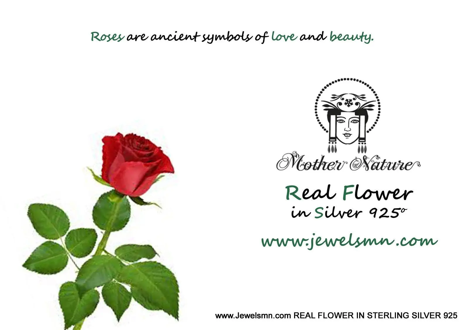 Rose Leaf Ring: Delicate Twig Motif - 18k Gold Plated Brass - Image 4