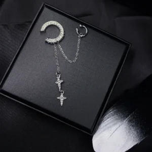 Star Drop Ear Cuff - No Piercing Required
