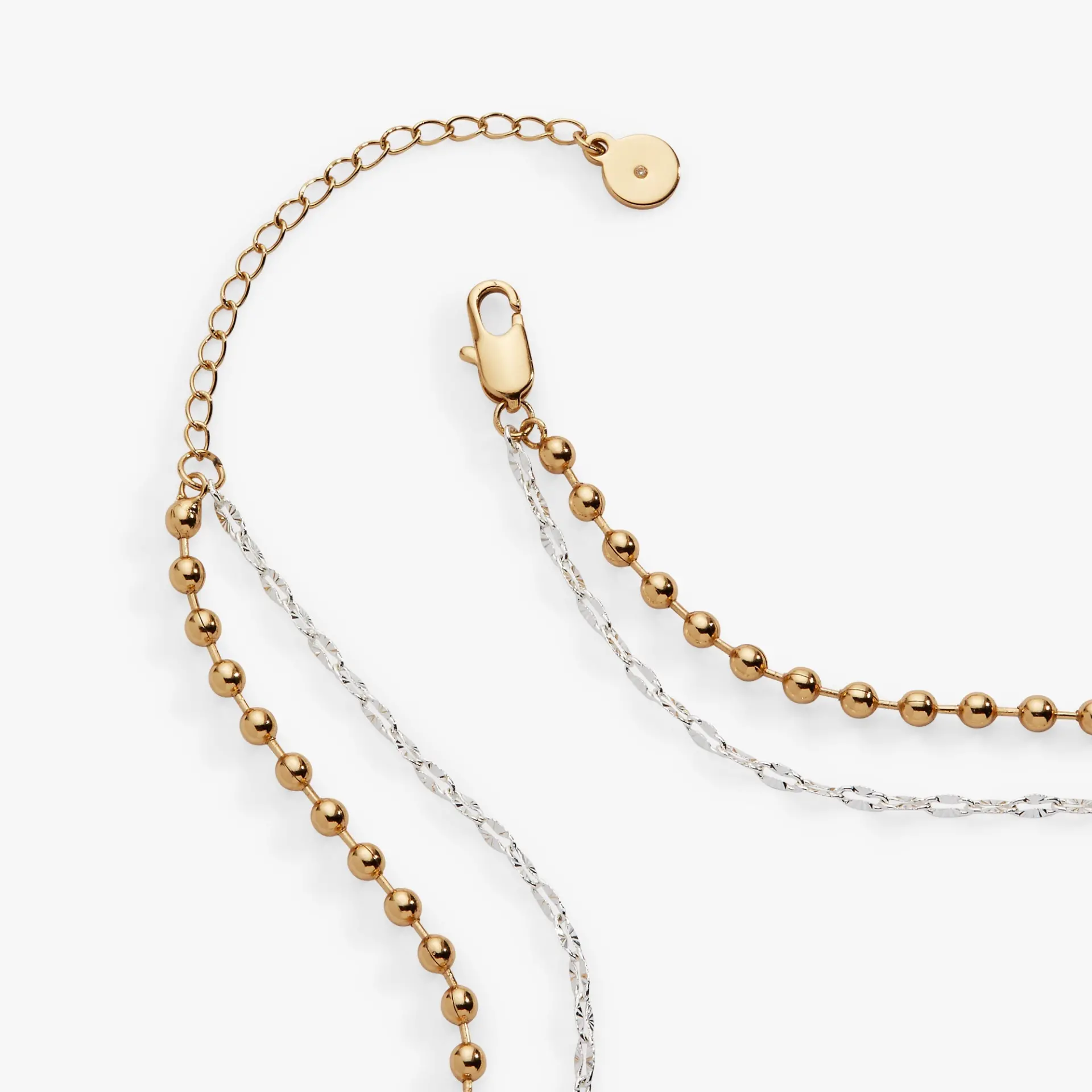 Moon Magic 2 Row Charm Necklace - ALEX AND ANI - Image 4