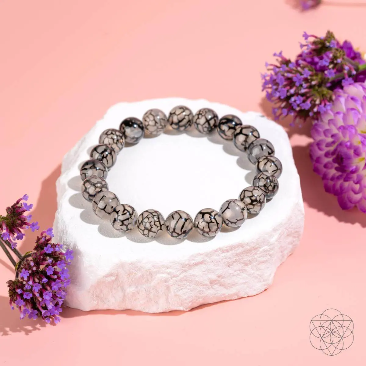 Calm in the Chaos - River Agate Bracelet