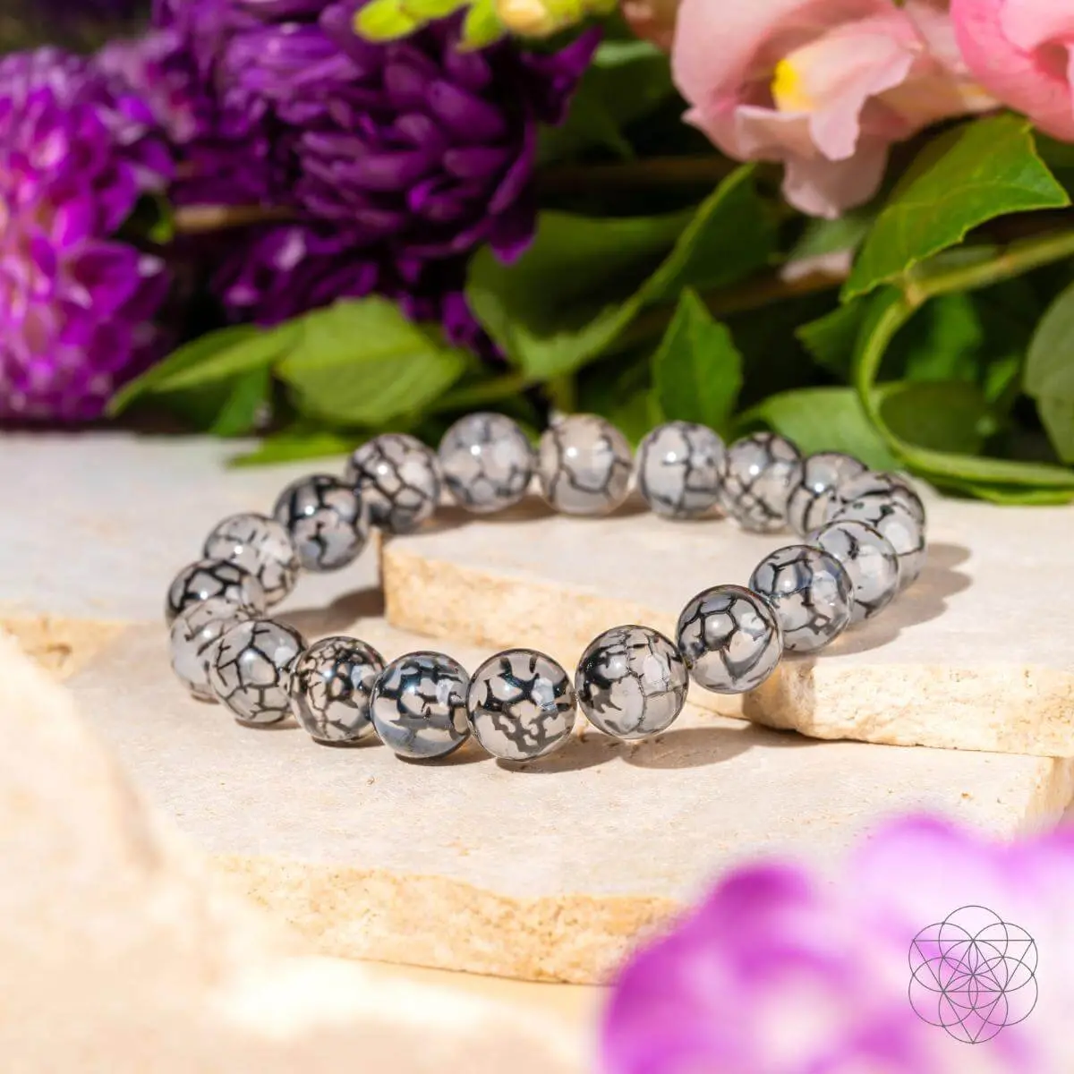 Calm in the Chaos - River Agate Bracelet - Image 5